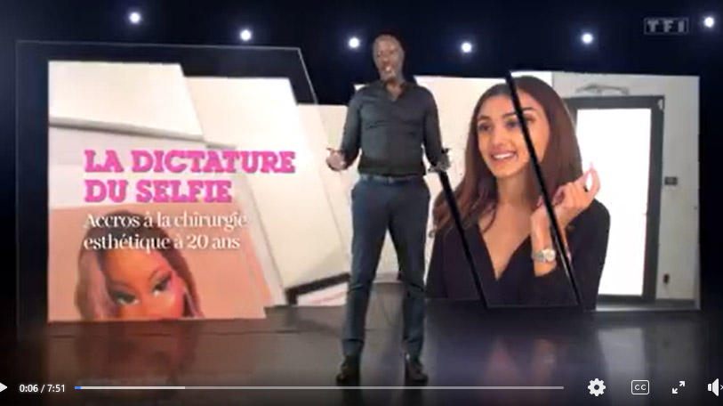 La Dictature du Selfie, reportage TF1 (Sept à Huit) - Juin 2021